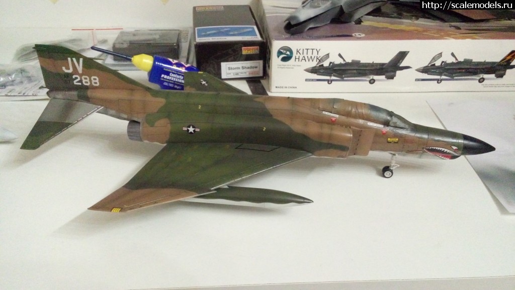 #1211111/ F-4E Phantom II  Italeri 1/48 -   