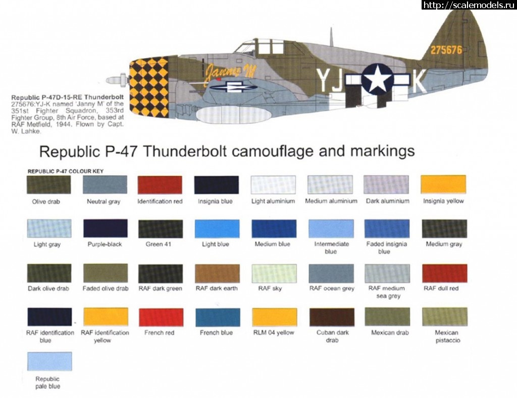 Re: Tamiya 1/48 P-47D-15RE Thunderbolt(#9551) - / Tamiya 1/48 P-47D-15RE Thunderbolt(#9551) -   