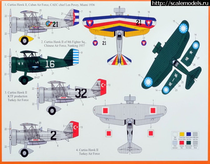 Curtiss Hawk II 1/72 RS Models   