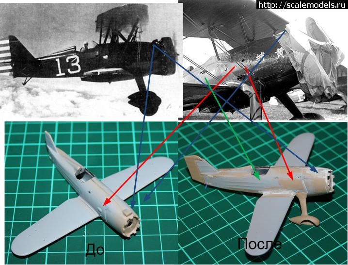 #1243008/ Curtiss Hawk II 1/72 RS Models   