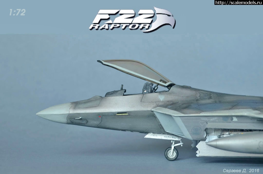 #1244744/ F-22A "Raptor", Academy, 1:72 - !  