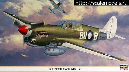 #1246173/ Curtiss P-40B  Bronco  1/48(#10025) -   