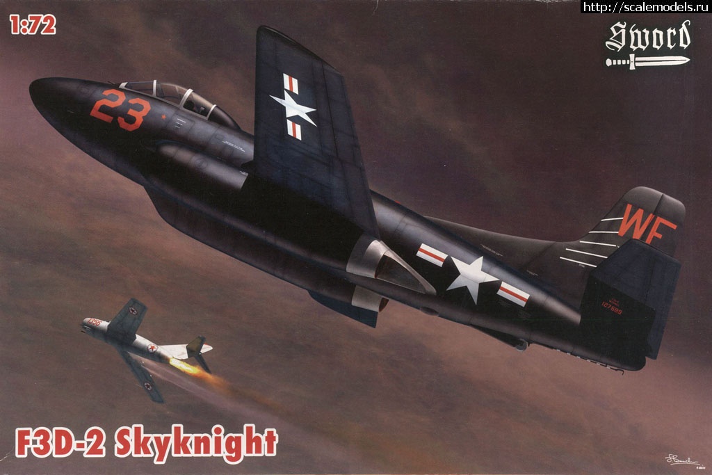 Sword 1/72 Douglas F3D-2 Skyknight  