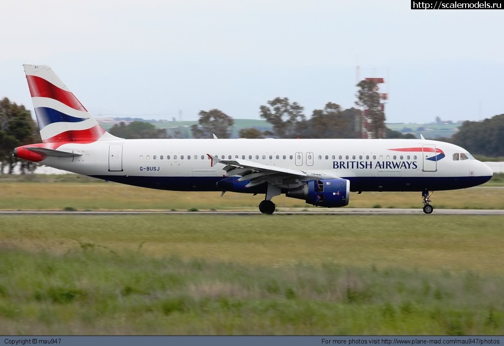  1/144 Airbus A320 British Airways G-BUSJ/  1/144 Airbus A320 British Airw...(#9744) -   