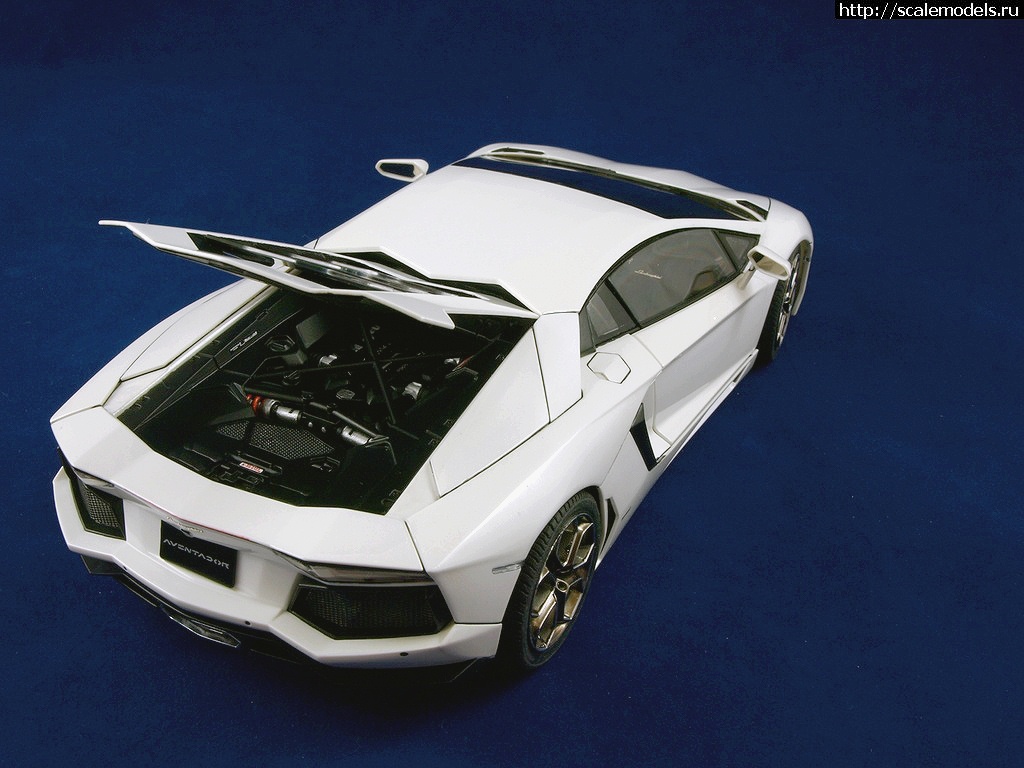 #1253487/ Aoshima 1/24 Lamborghini Aventador(#9833) -   