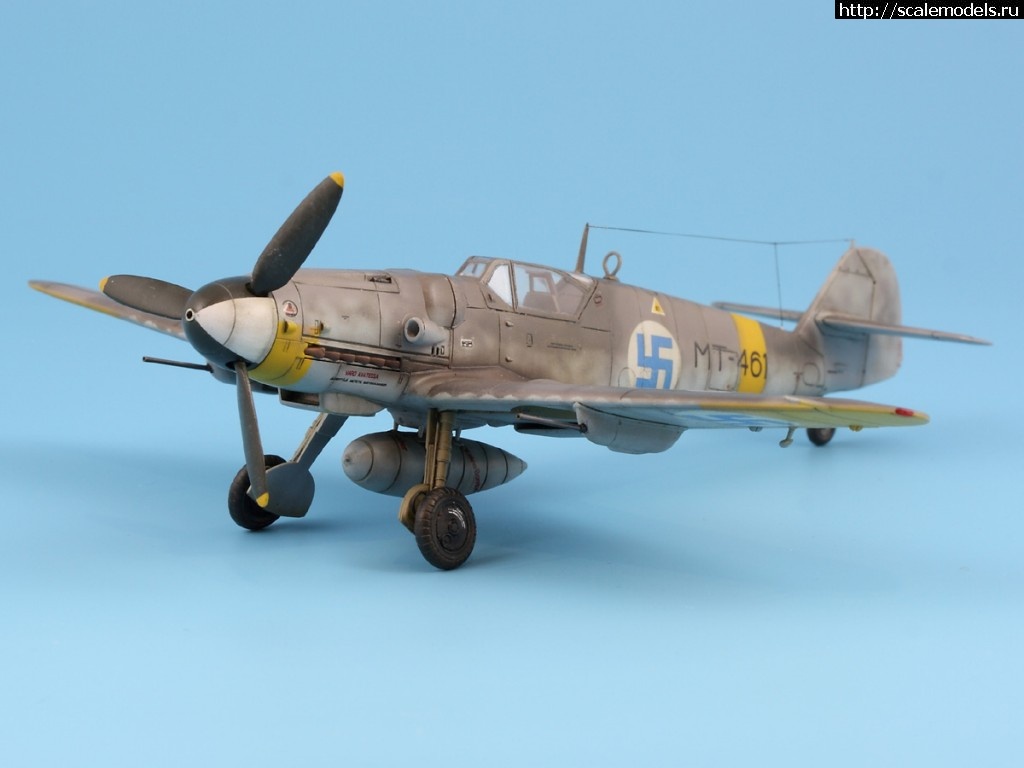 #1264642/ Bf. 109 G-6 FineMolds 1/72 Suomen ilmavoimien  