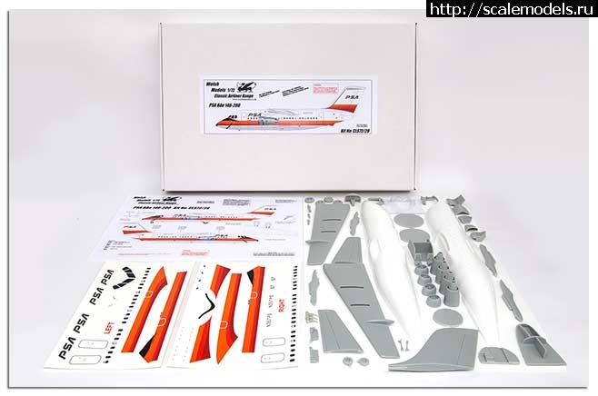  Welsh models  1/72 BAe 146(#10241) -   