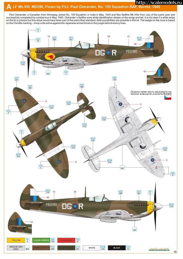 Re: Eduard 1/48 Supermarine Spitfire Mk....(#10168) - / Eduard 1/48 Supermarine Spitfire Mk....(#10168) -   