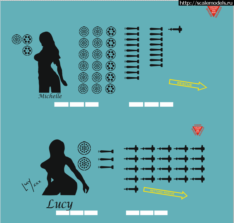 #1286976/   Zotz decals: 1/32 AV-8B ...(#3204) -   