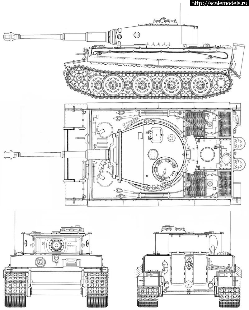 Panzerkampfwagen VI Tiger (1:100)   