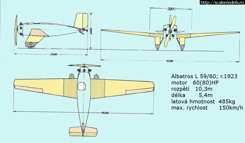  Albatros L.59 1/72  