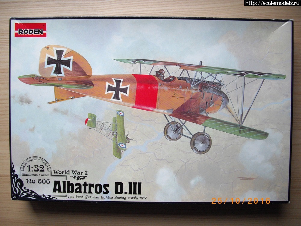 1/32 Albatros D.III Roden+WnW-!  