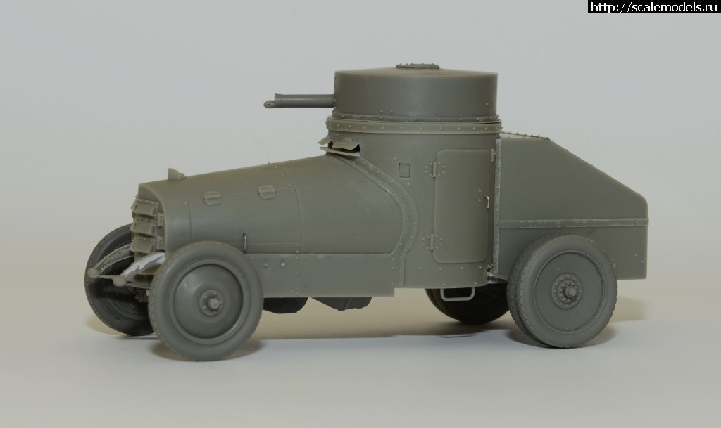 FIAT Terni armored car 1/35 resin kit WWModelStudio  