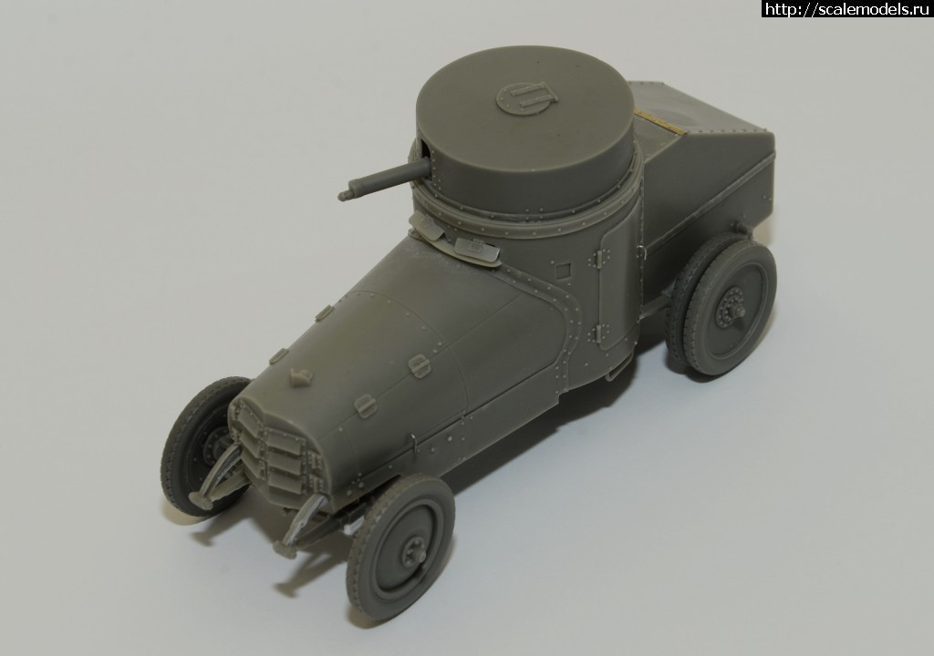 FIAT Terni armored car 1/35 resin kit WWModelStudio  