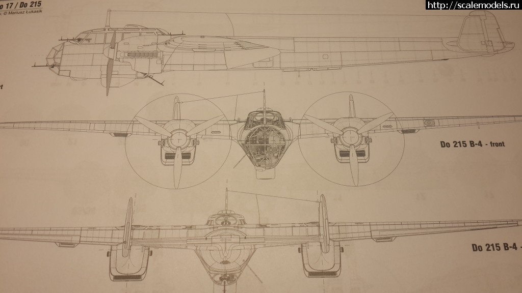 #1311312/ 1/48 ICM Dornier Do-215 B-4  