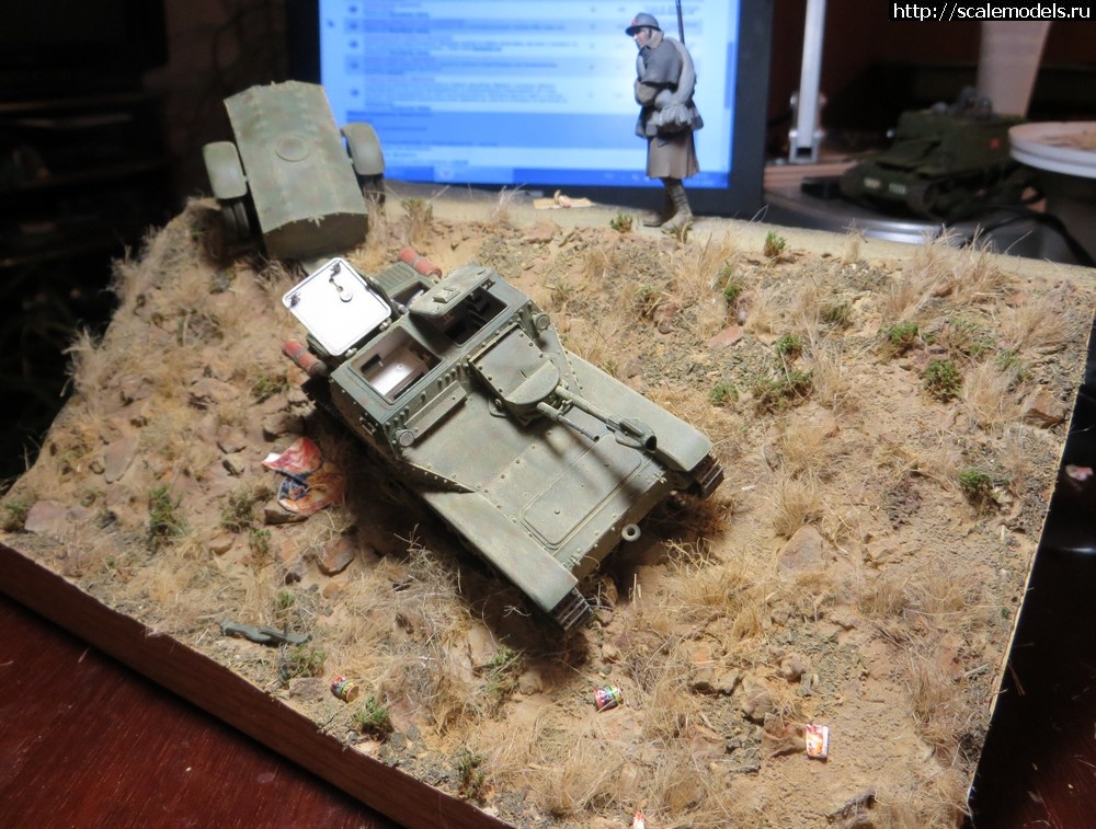 #1316646/ CV 3/35 Lanciaflamme tankette, Bronco, 1/35 !  