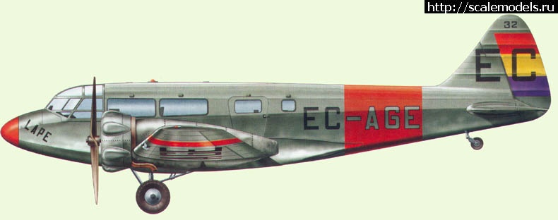 Airspeed AS.6J Envoy, RS Models, 1:72  