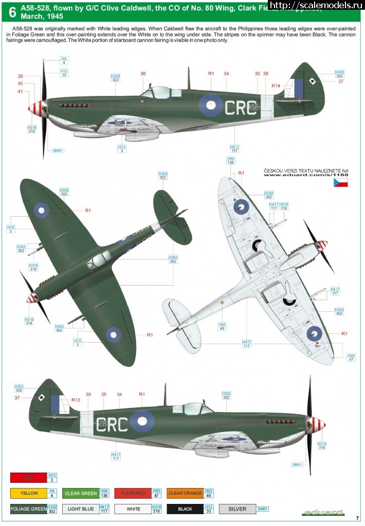 #1328663/ Eduard 1/48 Spitfire Mk. VIII RAAF -...(#10601) -   