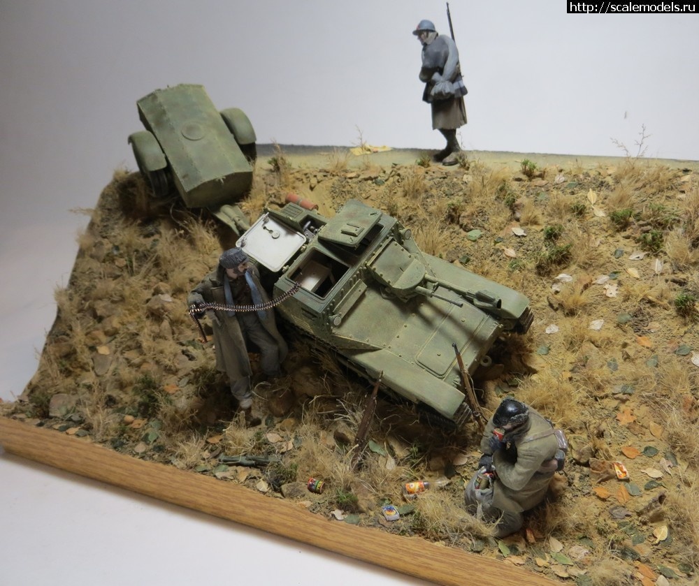 #1337698/ CV 3/35 Lanciaflamme tankette, Bronco, 1/35 !  