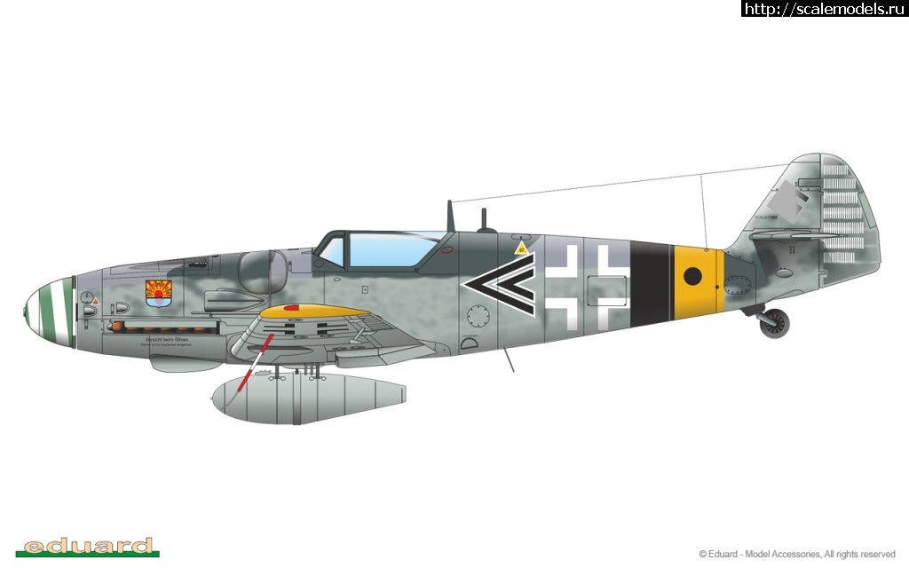 #1344826/  BF 109 G6 1/48.  ! .  