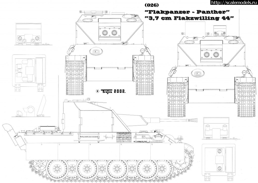 http://scalemodels.ru/modules/forum/viewtopic.php?t=68032&am/ 3.7 sm Flakzwilling 44 -  ICM -  