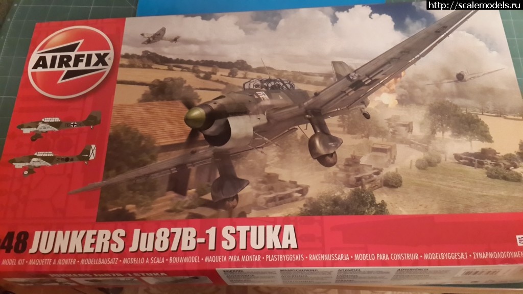 #1345381/  1/48 Ju-87B-1  Airfix  