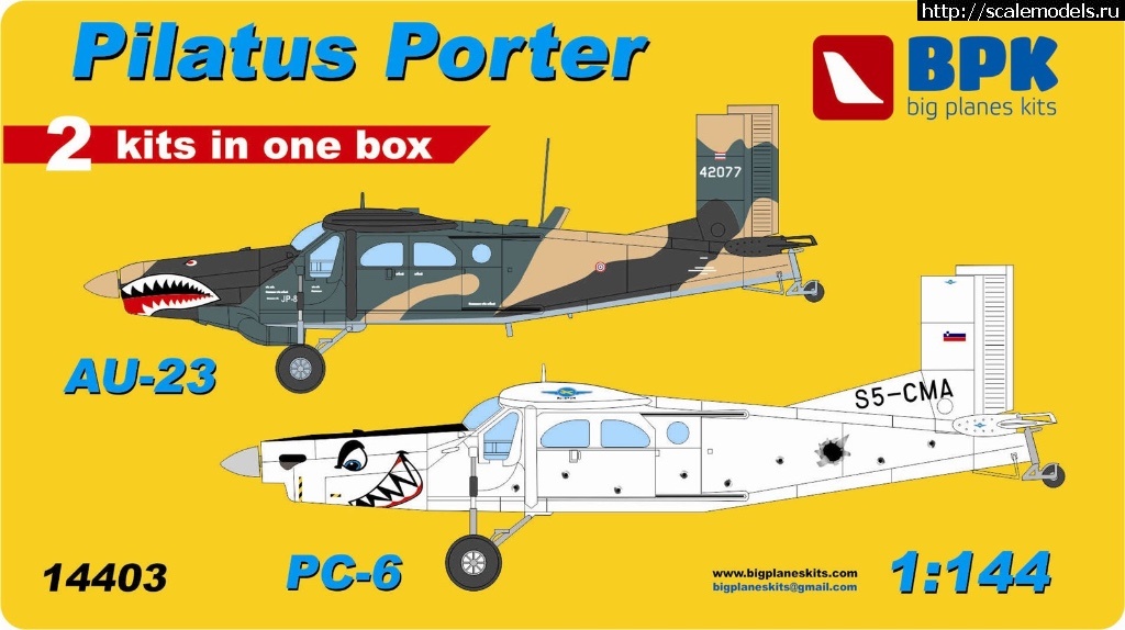 Pilatus Turbo Porter 1/72  BPKmodels.(#11197) -   