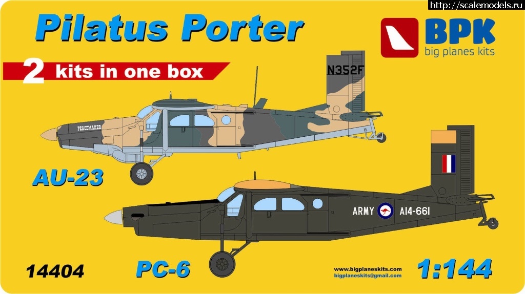 Pilatus Turbo Porter 1/72  BPKmodels.(#11197) -   