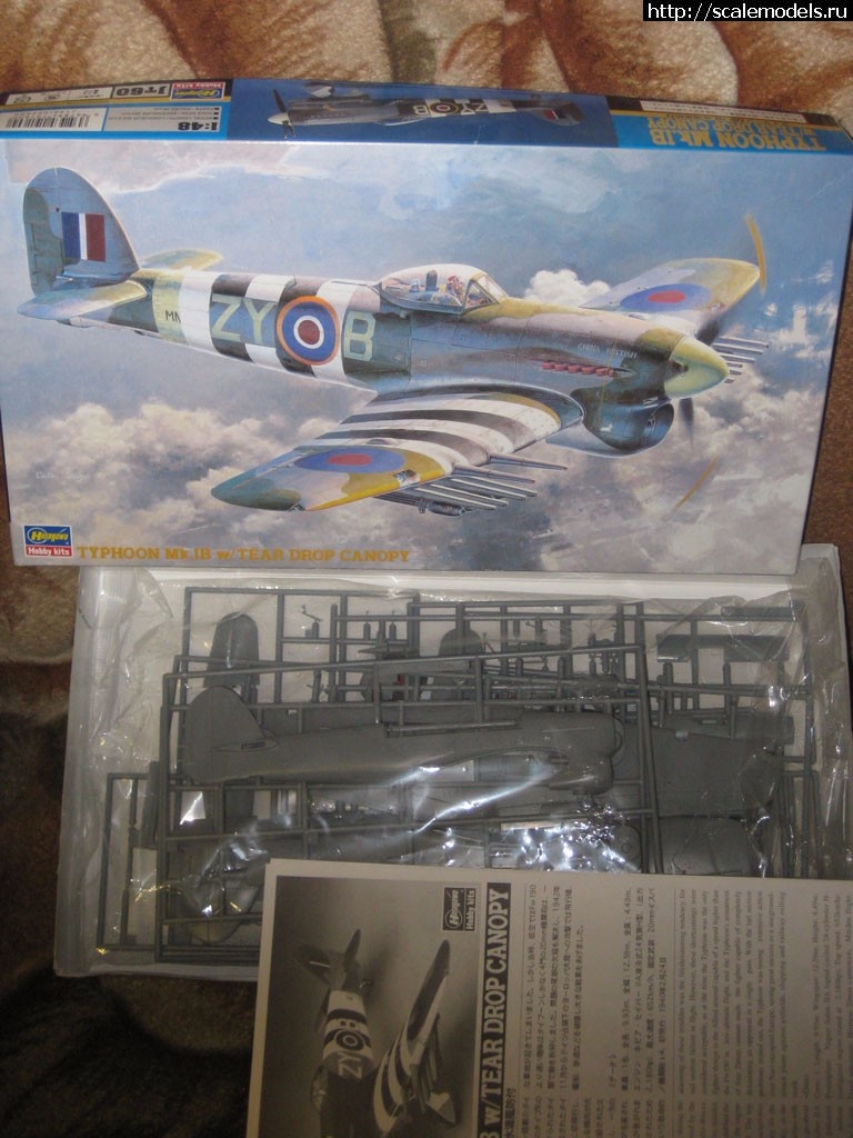 Typhoon Mk.Ib Hasegawa 1/48 !  