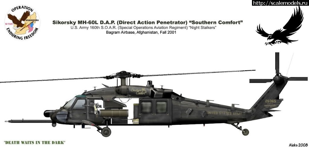 Italeri Black Hawk MH-60L DAP 1:48  
