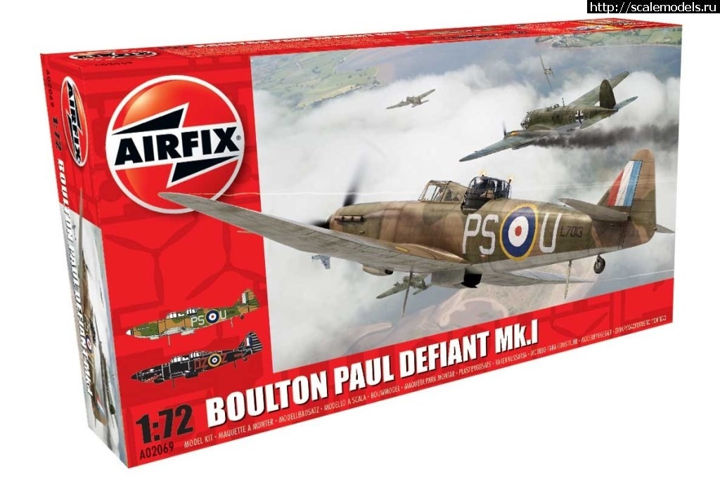 Airfix 1/72 Boulton Paul Defiant  