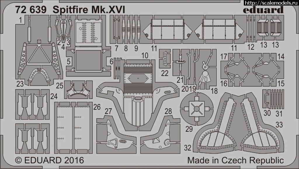 Spitfire Mk XIVe RN201 - 1/72 Fujimi  