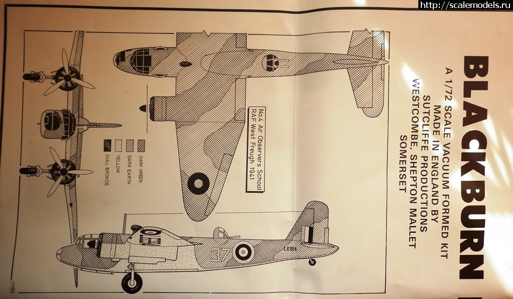 Blackburn Botha / Contrail 1/72  