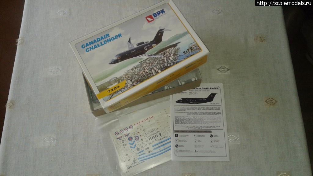 Canadair Challenger 601 BPKits 1/72.  