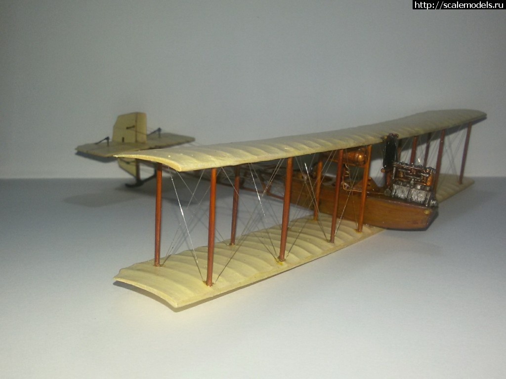 #1386252/ Avro Biplane 1911 Pyro 1/48   