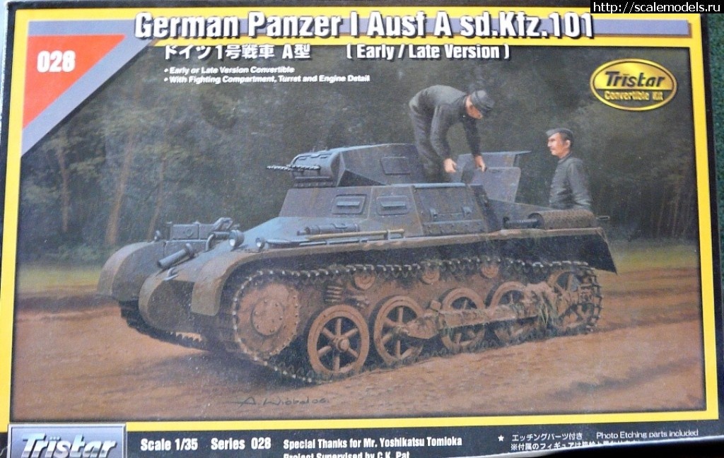 Pz.Kpfw. I Ausf. A 1\35 Tristar  