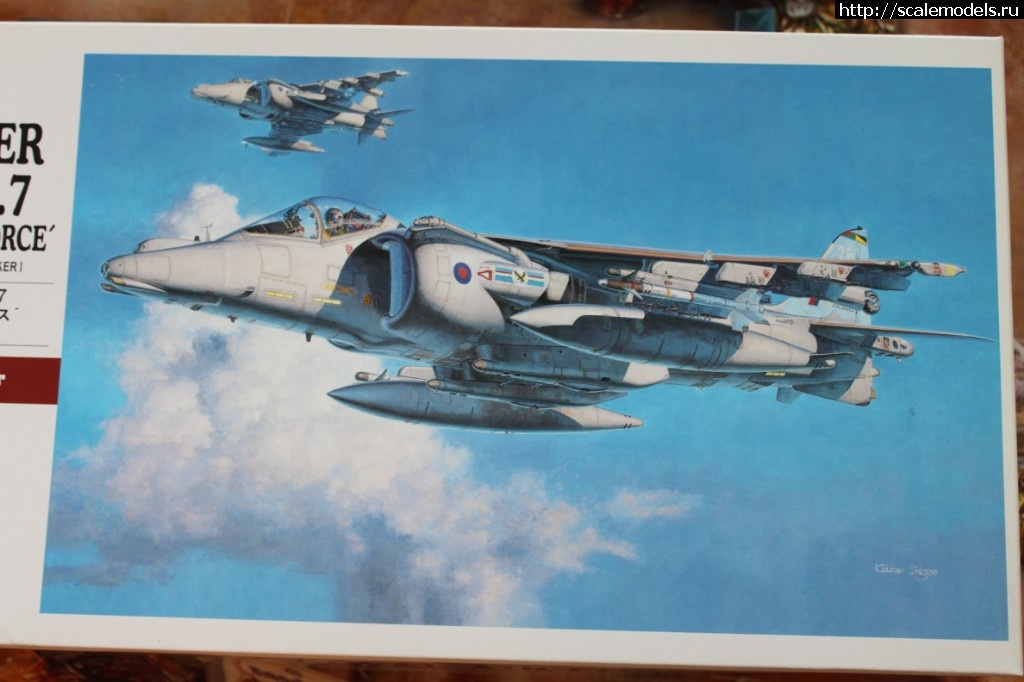 Harrier GR Mk.7 Hasegawa, 1\48  