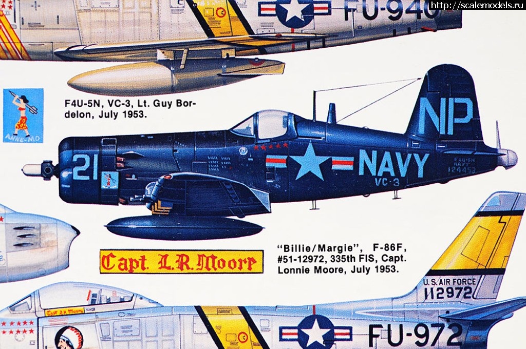 #1400808/ Annie-Mo F4U-5N Corsair Pilot Lt Guy Bordelon of VC-3  