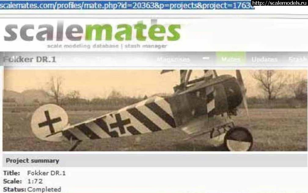 Fokker Dr.I .:     -   