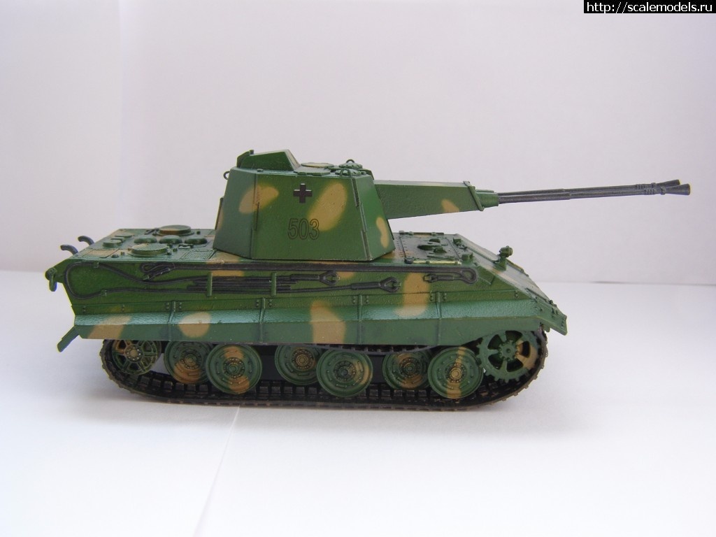 #1413210/ Modelcollect 1/72 E-50 Flakpanzer with FLAK 55 !  