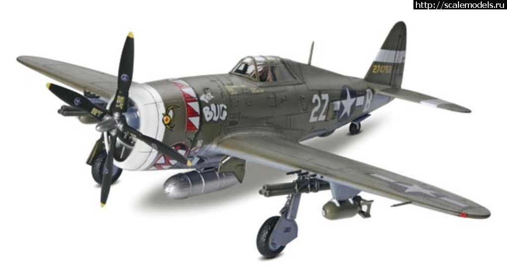 P-47D Thunderbolt  Revell 1/48 (Doomsday/ )  