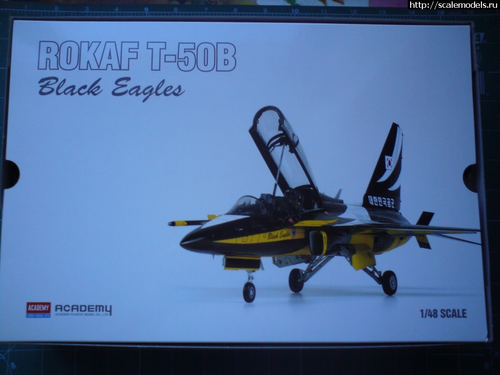 ROKAF T-50B Black Eagles Academy 1\48  