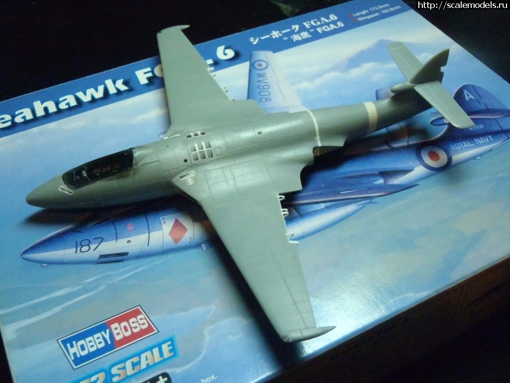 #1416991/ Hawker Sea Hawk FGA.6     1:72 HobbyBoss   .   