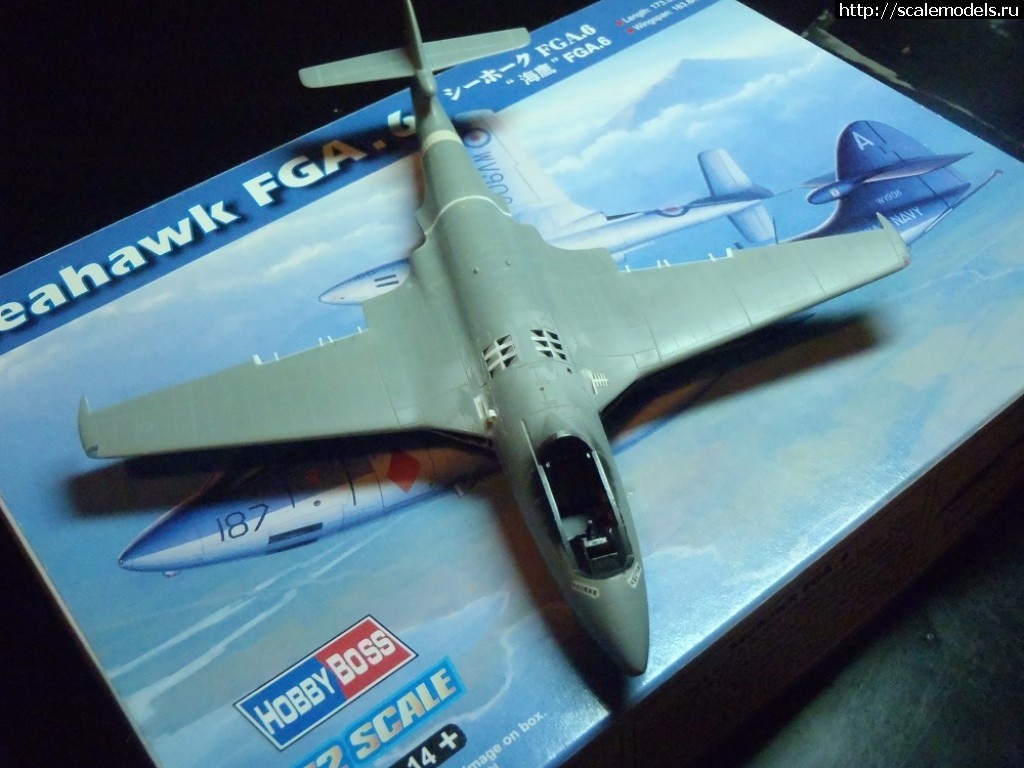 #1416991/ Hawker Sea Hawk FGA.6     1:72 HobbyBoss   .   