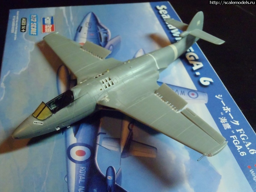 #1422051/ Hawker Sea Hawk FGA.6     1:72 HobbyBoss   .   