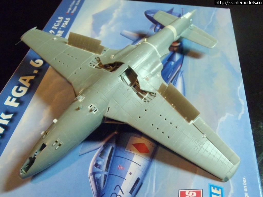 #1422051/ Hawker Sea Hawk FGA.6     1:72 HobbyBoss   .   