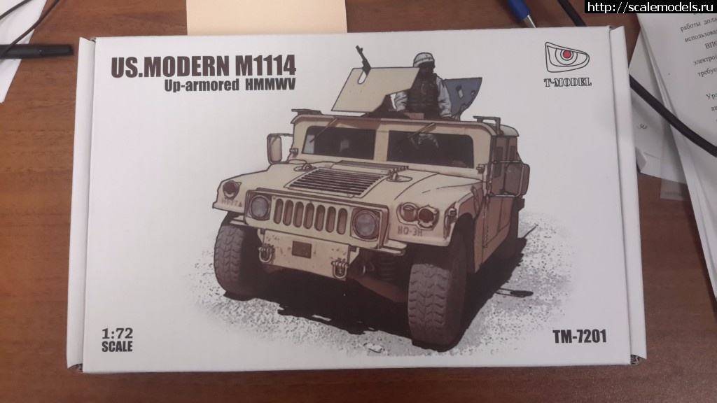 HMMWV M1114  T-Model 1/72  