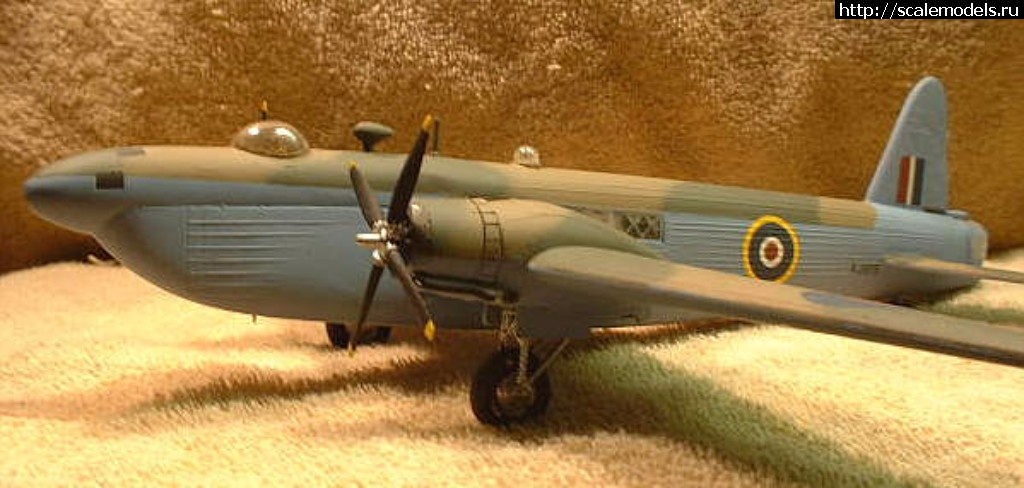 #1423376/ Vickers Wellington MkVI , Revell +Unicraft ,1 /72   