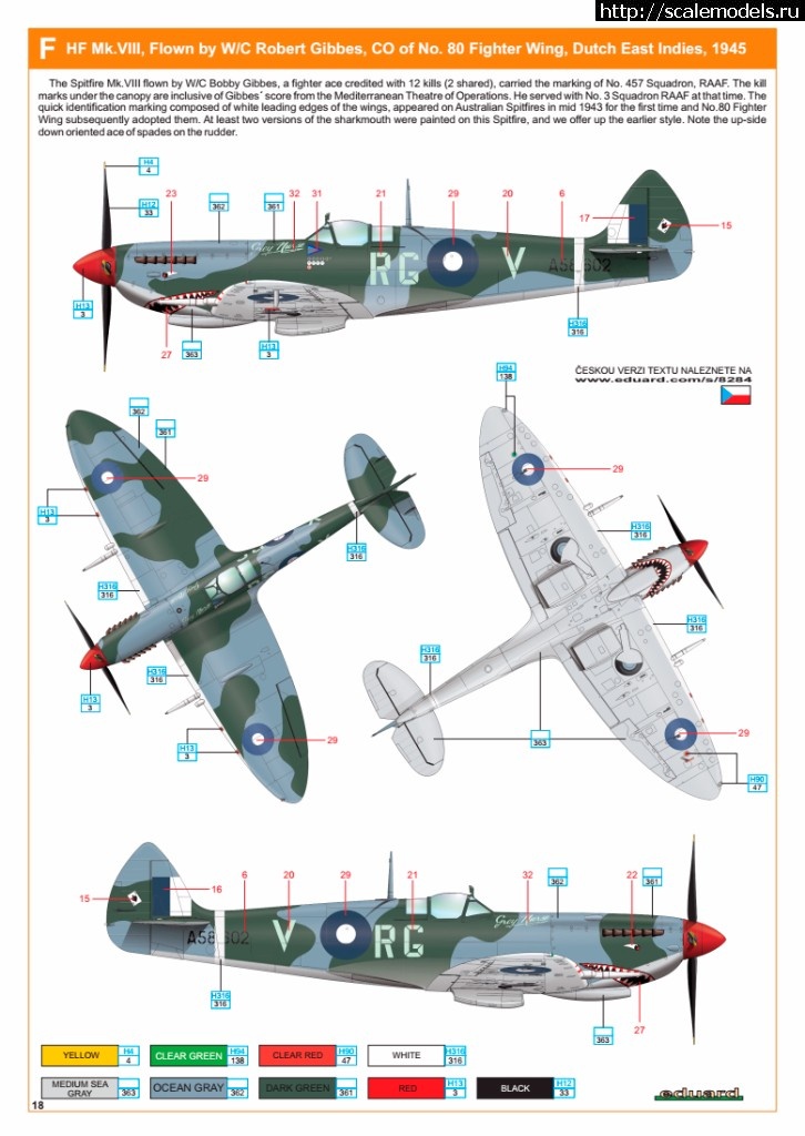     Eduard  Spitfire Mk. VIII 1/48  