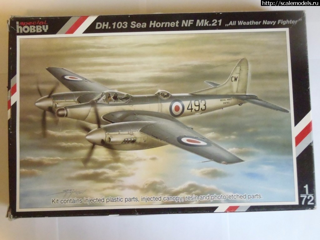 DH-103  Sea Hornet NF Mk.21  Special Hobby  1:72.  .  